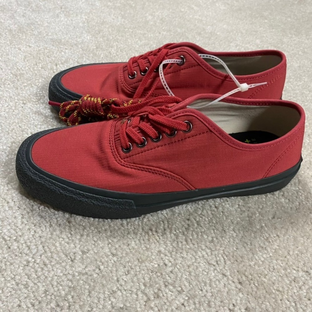 Sperry x Colour Plus Companie Shoes Mens 7 Red Ripstop Sneakers 104765